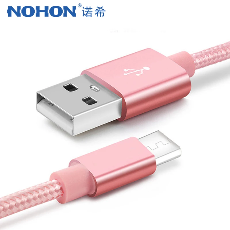 NOHON микро USB кабель для быстрой зарядки Samsung S7 S6 Xiaomi Redmi Note 5 Huawei Android мобильный