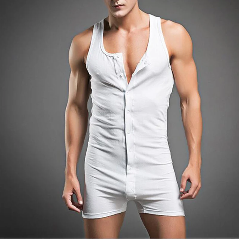 

Высококачественное мужское сексуальное нижнее белье, утягивающие мужские боди, Мужские дышащие хлопковые боди, цельный костюм, экзотическ...