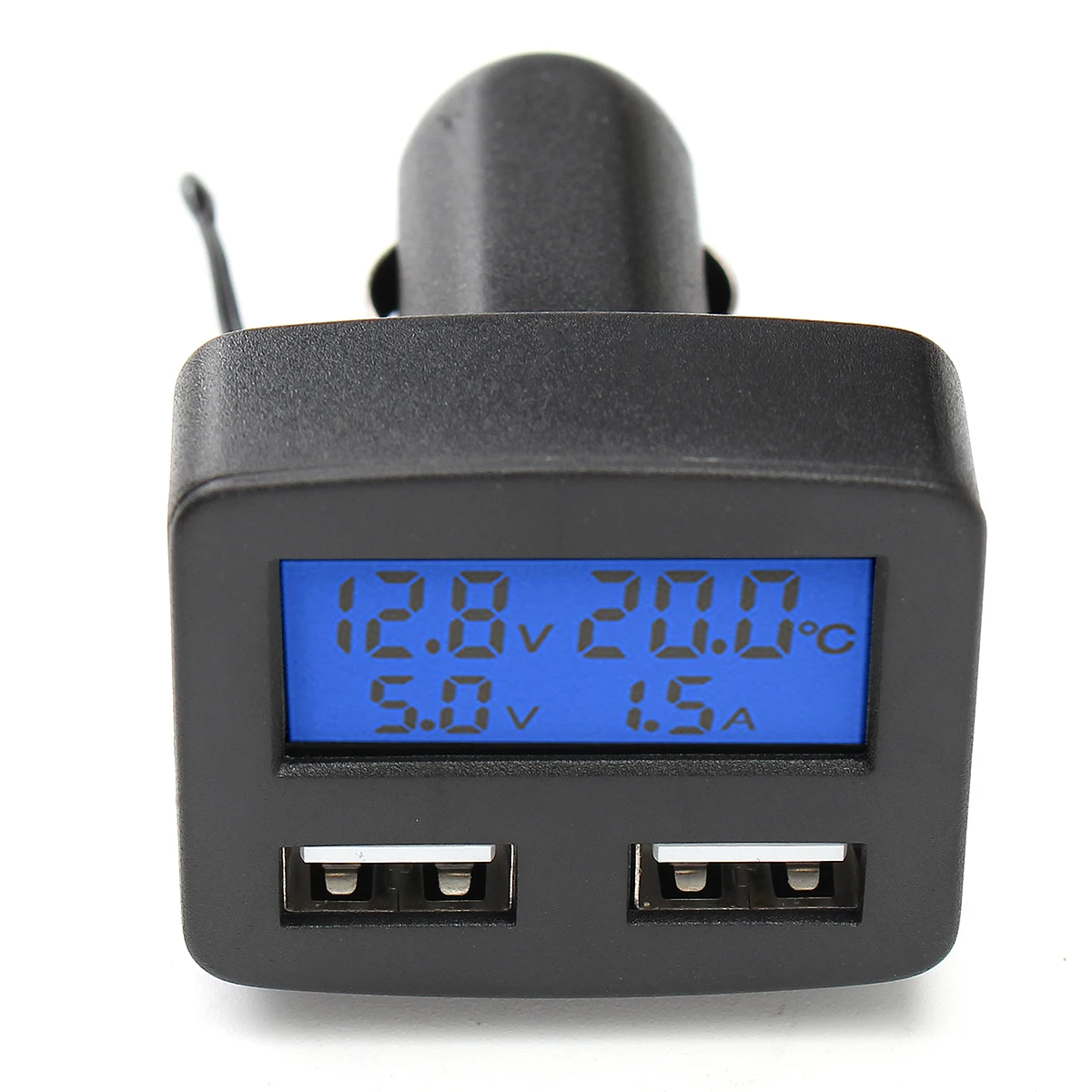 12V 24V Универсальный двойной USB интерфейс Автомобильное зарядное устройство