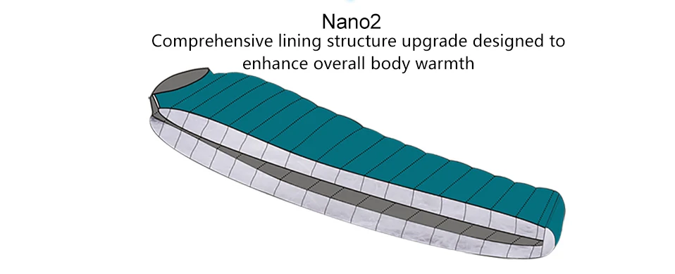 Aegismax мини обновление Nano 2/Nano 2 длинный 95% белый гусиный пух Мумия Сверхлегкий Сращивание походный Кемпинг 800 FP спальный мешок