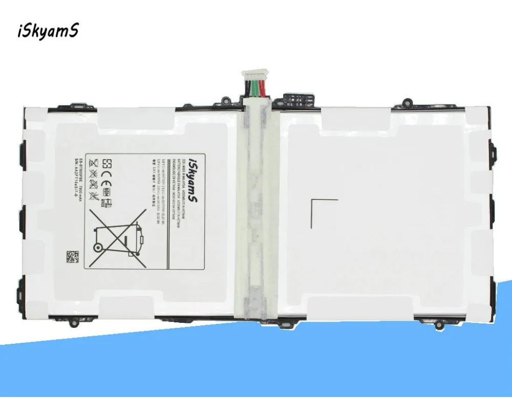 1x7900 мА/ч EB BT800FBE запасная батарея для Samsung Galaxy Tablet Tab S 10 5 &quotSM T800 SM T801 T805 T807 T807A