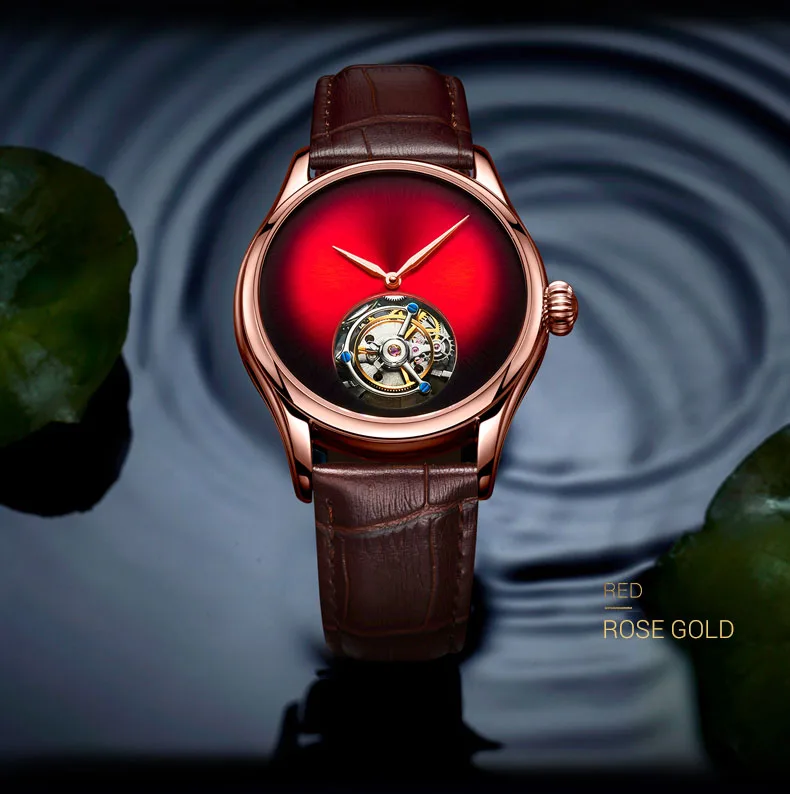 Tourbillon механические часы мужские Лидирующий бренд часы сапфировые зеркальные оригинальные ручные намотки полый ход Мужские t кошачий глаз часы Saat
