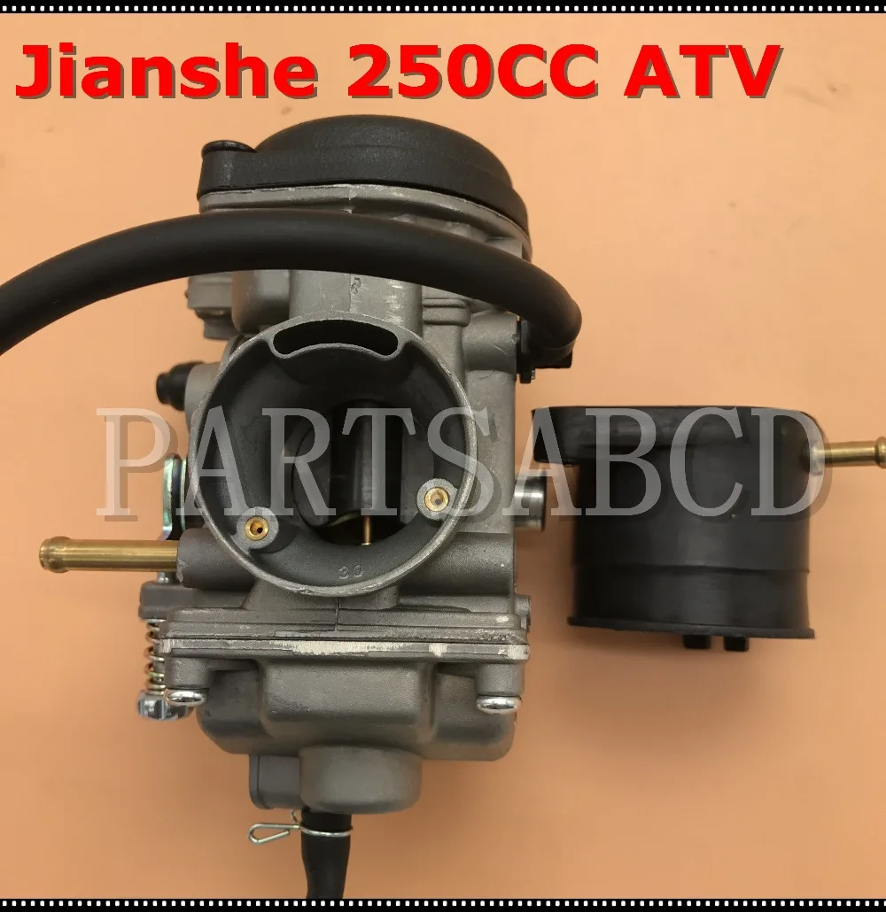 30 мм карбюратор TK JIANSHE LONCIN BASHAN 250cc ATV QUAD ATV250 JS250 Карбюратор с впускным коллектором