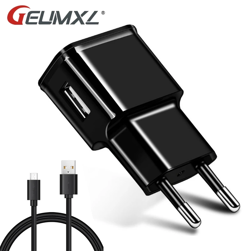 2 в 1 дорожный настенный зарядный адаптер и кабель Micro USB для передачи данных Samsung