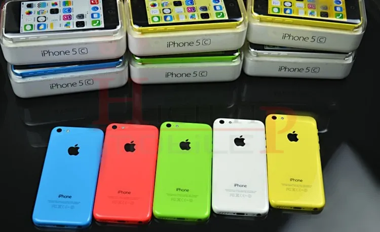 Разблокированный телефон Apple iphone 5C 8MP камера 16 ГБ 32 Гб ПЗУ IOS 8 4," Wifi gps WCDMA 3g б/у гарантия 1 год