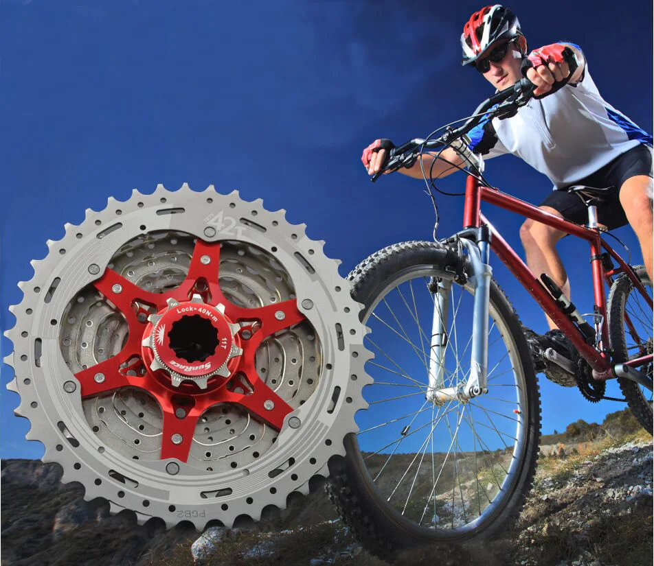 Sunracing 10 скоростей кассета велосипед свободного хода sunracing SMS3& CSMX3 11-42T MTB велосипед свободного хода 9 10 в 11-40 т 11-42 т