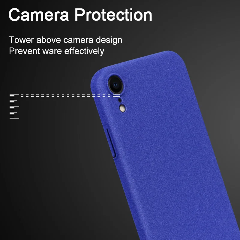 Для iPhone XR чехол IMAK матовый чехол для iPhone XR PC жесткий чехол для Apple iPhone XR 6,1''