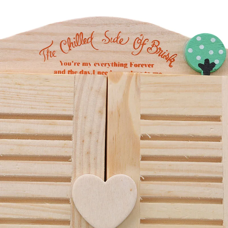 Мини милый черный маленький дощатый деревянный Забавный детский ранний