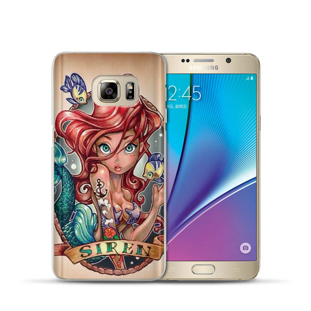 VIYISI татуировки принцесса телефон чехол для samsung Galaxy J7 J5 J3 A3 A5 2015 2016 2017 Премьер S6 S7