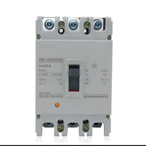 

1pcs Molded case circuit breaker open NM1-250S/3300 250A/160A/180A/125A/225A multi-selection 3P