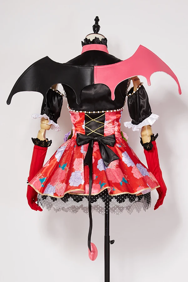 Love Live Lovelive Maki Nishikino Little Devil Demon SR Awakening женское нарядное платье униформа