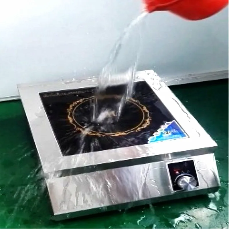 220V Коммерческая Индукционная Плита 5000w самолет высокого Мощность суп тушеная