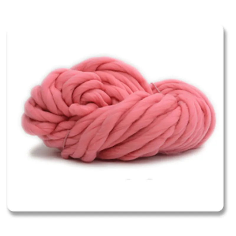 watermelon red Горячая Распродажа, 1 шт./пакет, несколько цветов, шерстяная пряжа для вязания, шерсть ручной работы, Вязаный рождественский подарок, шляпа своими руками, одеяло, шарф, носки - Цвет: watermelon red