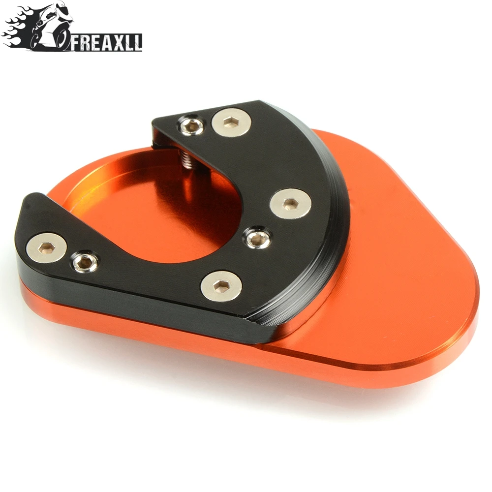 orange Мотоцикл Алюминий для KTM 950 супер ENDURO SM DUKE 125 200 390 KTM 990 1190 Приключения 2013 Husqvarna 701 боковая подставка - Цвет: orange