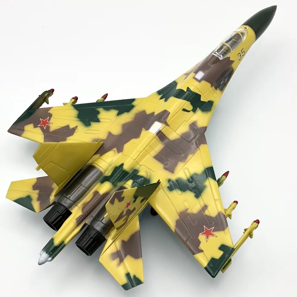 1:72 Масштаб Модель самолета SU 35 реактивный истребитель модель| |