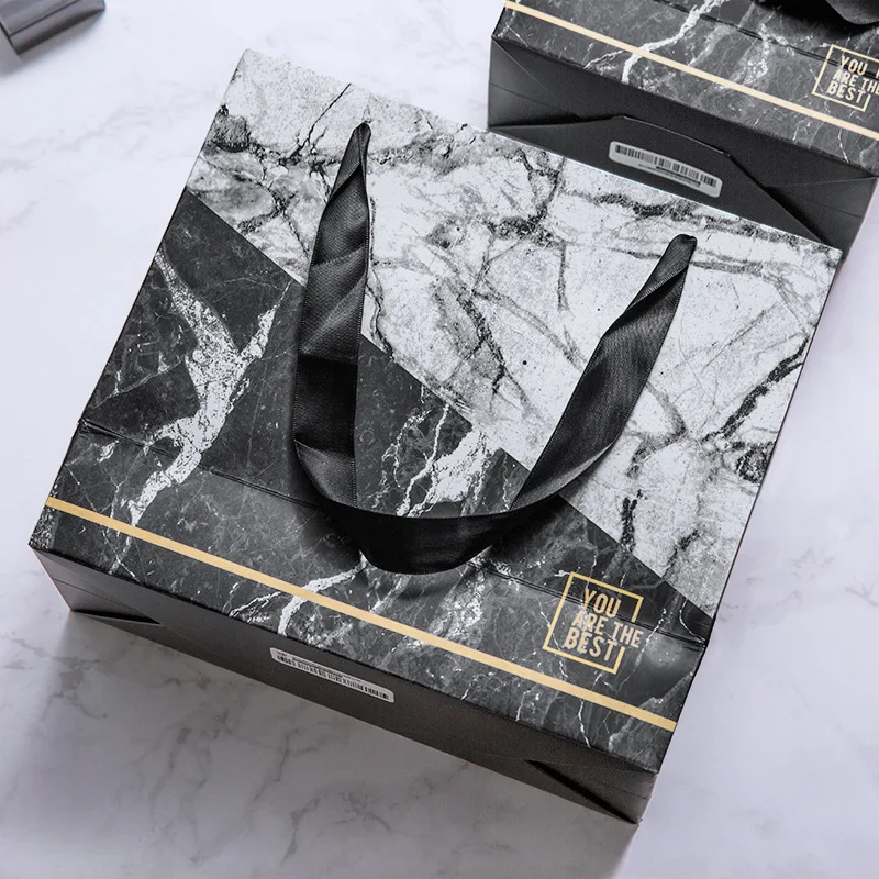 Бумажные подарочные пакеты с ручкой Свадебная коробка для сувениров и мешки