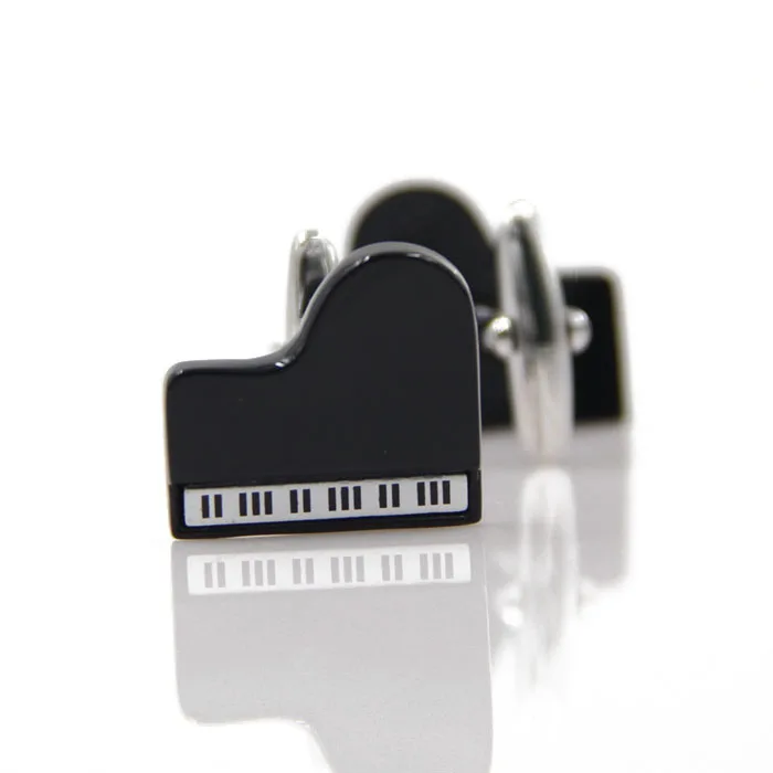 

Piano cufflinks male French cufflinks Ms. paint color into music cufflinks personalized cufflinks Button