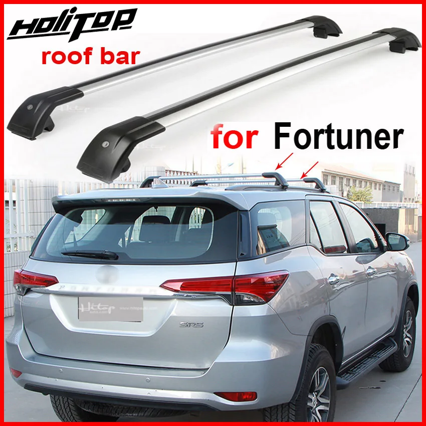 Перекладина луч Спойлеры/крыша багажа бар для Toyota Fortuner 2016-2018 авиация