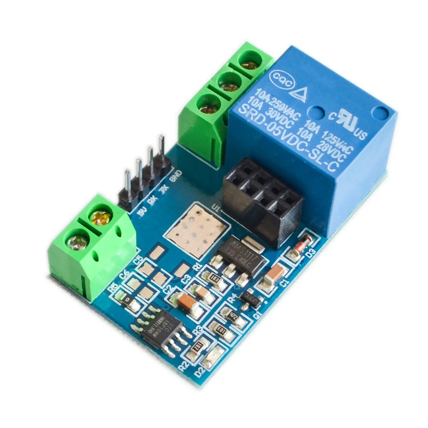 Релейный модуль умного дома с дистанционным управлением ESP8266 5 В без | Электронные