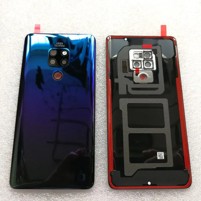 Оригинальное заднее стекло для huawei mate 20 Lite mate 20 крышка батареи mate 20 Pro задняя дверь корпус панель+ стекло объектив