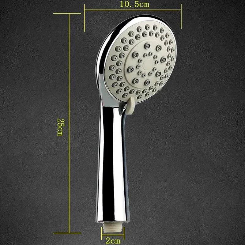 

5 Sprays Shower Head Bathroom Rainfall Hole High Pressure Handheld shower head rainfall hand shower portable pressure shower