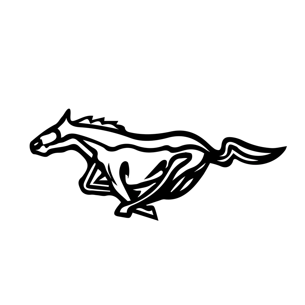 Стайлинг автомобиля Mustang лошадь беговые автомобильные наклейки и виниловые