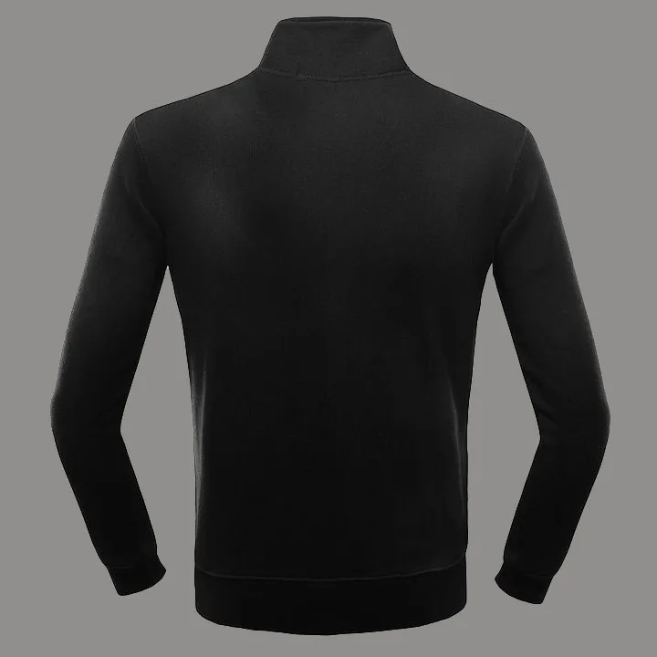High quality Top terry cloth 100% cotton men sports Sweatshirts casual warm man jacket boy coat size S-XXL | Мужская одежда