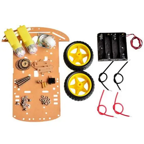 Умный автомобильный комплект 2wd rc wifi L293D для модели esp8266 esp 12e diy toy remote control by phone Lua