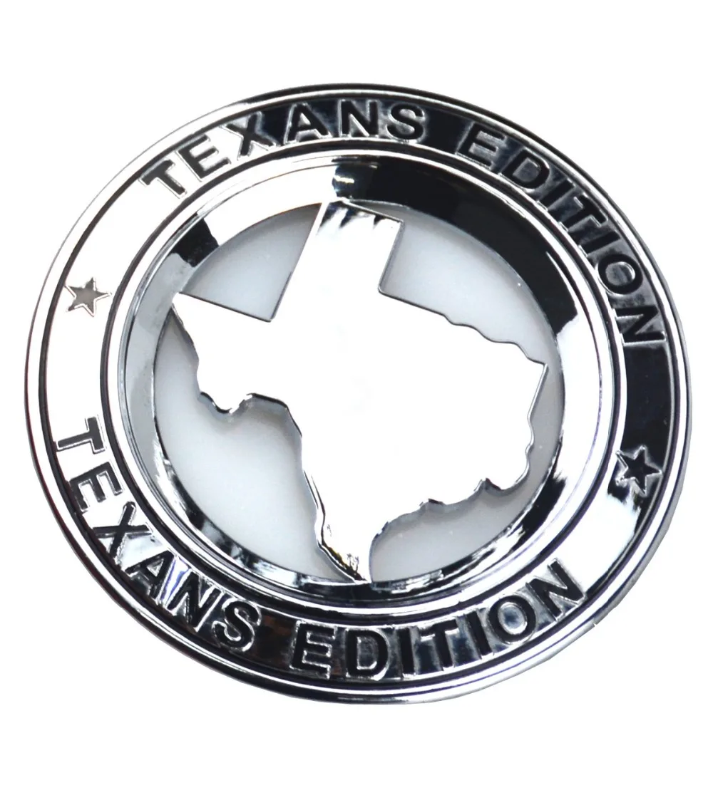 1 шт. 3D эмблема Texas Edition Автомобильная Эмблема Для Mercedes BMW Mustang Ranger Volvo Chevrolet Nissan Audi Ford