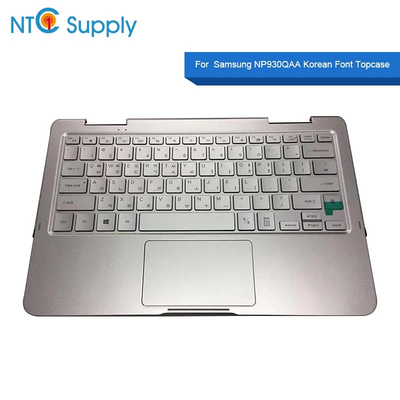 NTC поставка для Samsung NP930QAA NP930QUS клавиатура BA59 04279B Серебряный корейский шрифт Topcase с