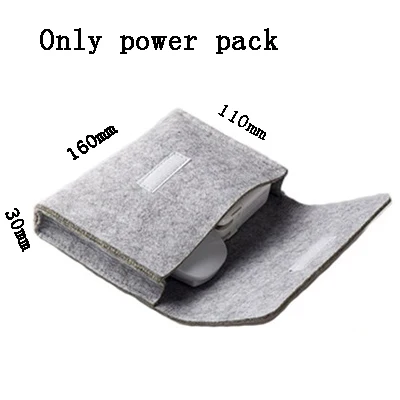 only Power pack gray 14 15,6 дюймов Сумка для ноутбука чехол для Macbook Air 13 Pro retina 13 15 чехол для ноутбука Xiaomi Dell hp notebook Pro 12,5 15,6 - Цвет: only Power pack gray