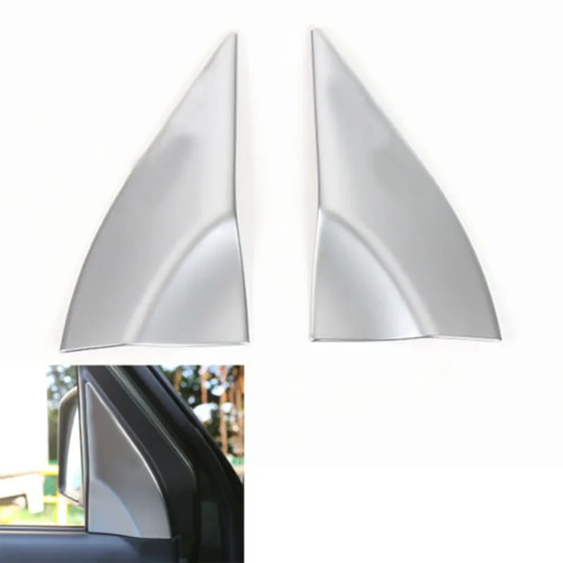 

Car Styling Front Door A Pillar Cover Trim Interior Chrome ABS Car-Cover Sticker For Suzuki Jimny 2007-15 Decor Car Accessories
