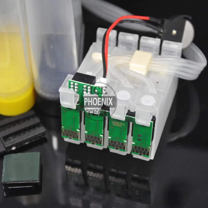 Европа ciss для epson XP-257 XP-352 XP-432 XP-442 XP-452 XP-255 XP-335 XP-355 XP-455 непрерывной подачи чернил