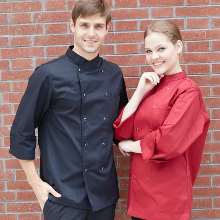 Лучшее качество одежда для французских поваров белая униформа шеф повара кухни в