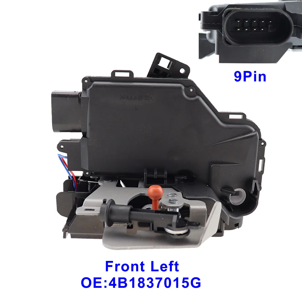 Front Left Дверной замок, защелка привода для Audi A6 4B C5 1998-2005, Передняя Задняя Левая Правая сторона 4B1837016G 4B0839015G 4B1837015G 4B0839016G - Цвет: Front Left