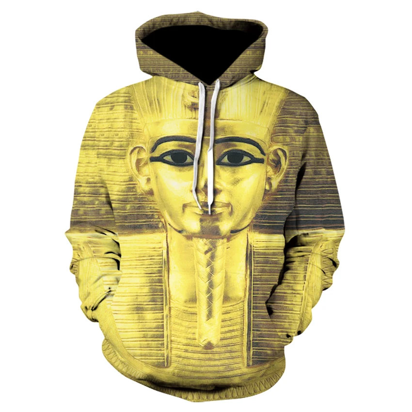 Толстовка с капюшоном Egypt Мужская толстовка в стиле Харадзюку С 3D спортивный