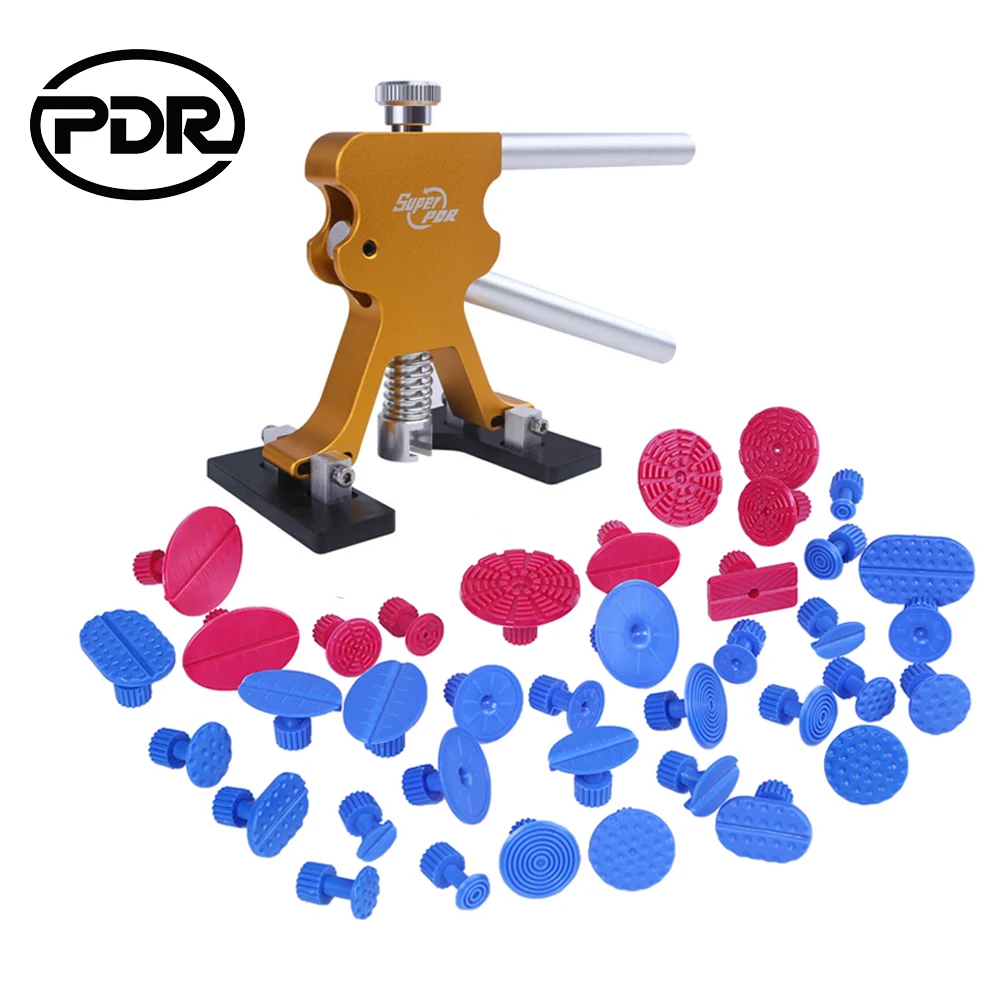PDR инструменты DIY безболезненный инструмент для ремонта вмятин автомобильный набор для удаления вмятин Съемник вмятин подъемный клей вкладки присоска набор автоматическое удаление вмятин