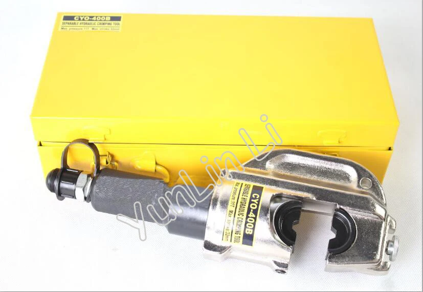 Hydraulic Plierss CYO-400B+CP-700-2A 220/380V Electric Pump Solenoid Valve Portable Pressure Line Clamp 16-400mm2 | Инструменты