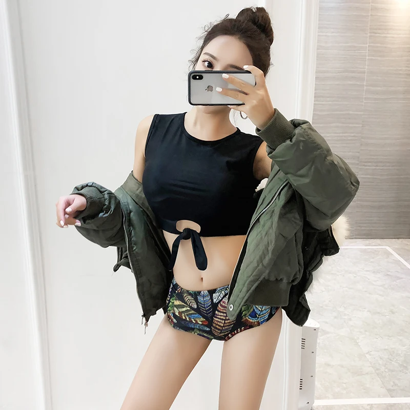 Новинка 2018 бикини с высоким воротом женский купальник высокой талией галстук