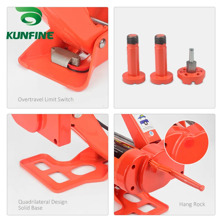 Портативный Автомобильный Домкрат 12 В 13 а макс. 3 тонны Электрический домкрат