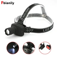 simple portable super bright mini 3 mode led headlamp zoomable lamp outdoor led head light sports camping fishing head lamp