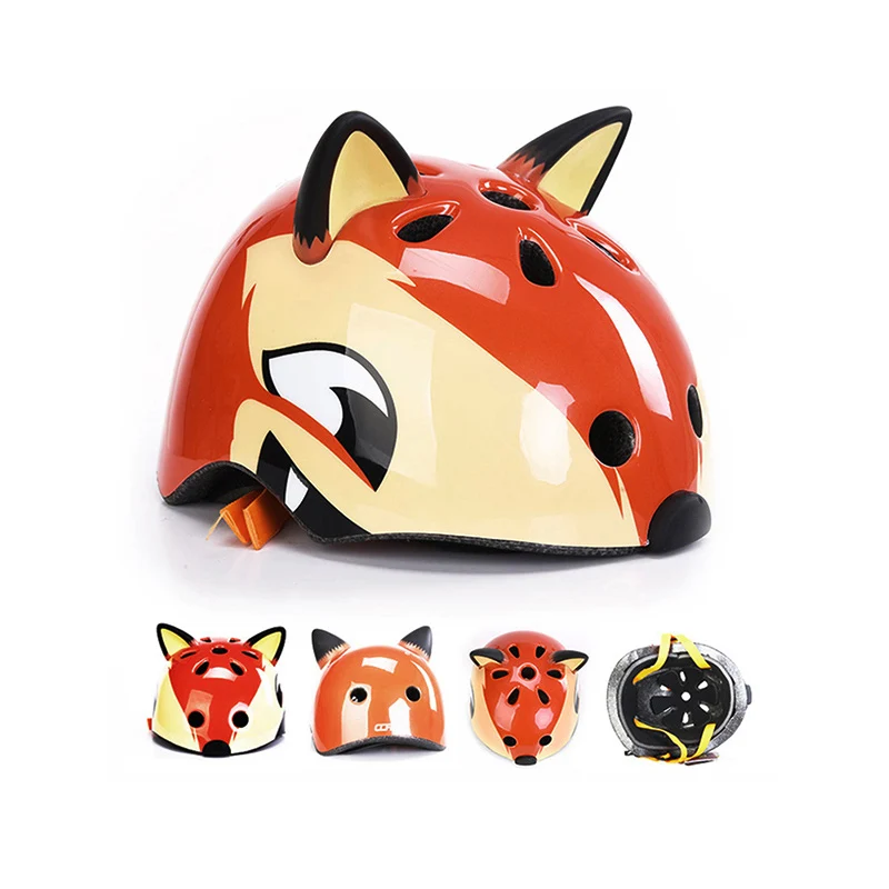 Симпатичные детские велосипедные шлемы Сверхлегкий защитный шлем для езды на