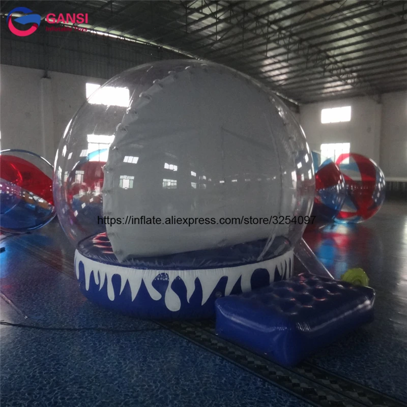 Guangdong 3m diameter inflatable snow globe photo booth with customized background wholesale show ball for event | Игрушки и хобби