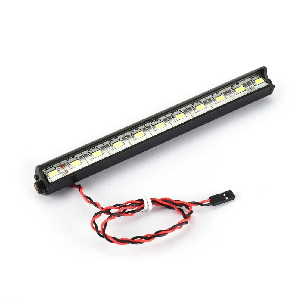 Металлическая крыша свет бар светодиодная лампа для 1/10 RC альпинистская модель