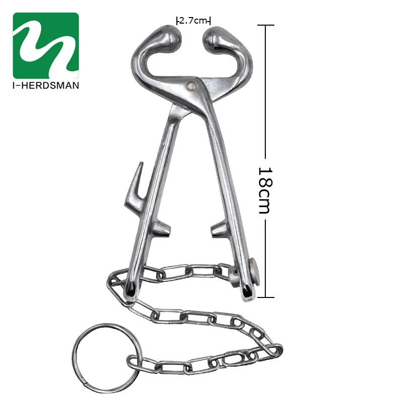 Сельскохозяйственный инструмент для крупного рогатого скота из нержавеющей