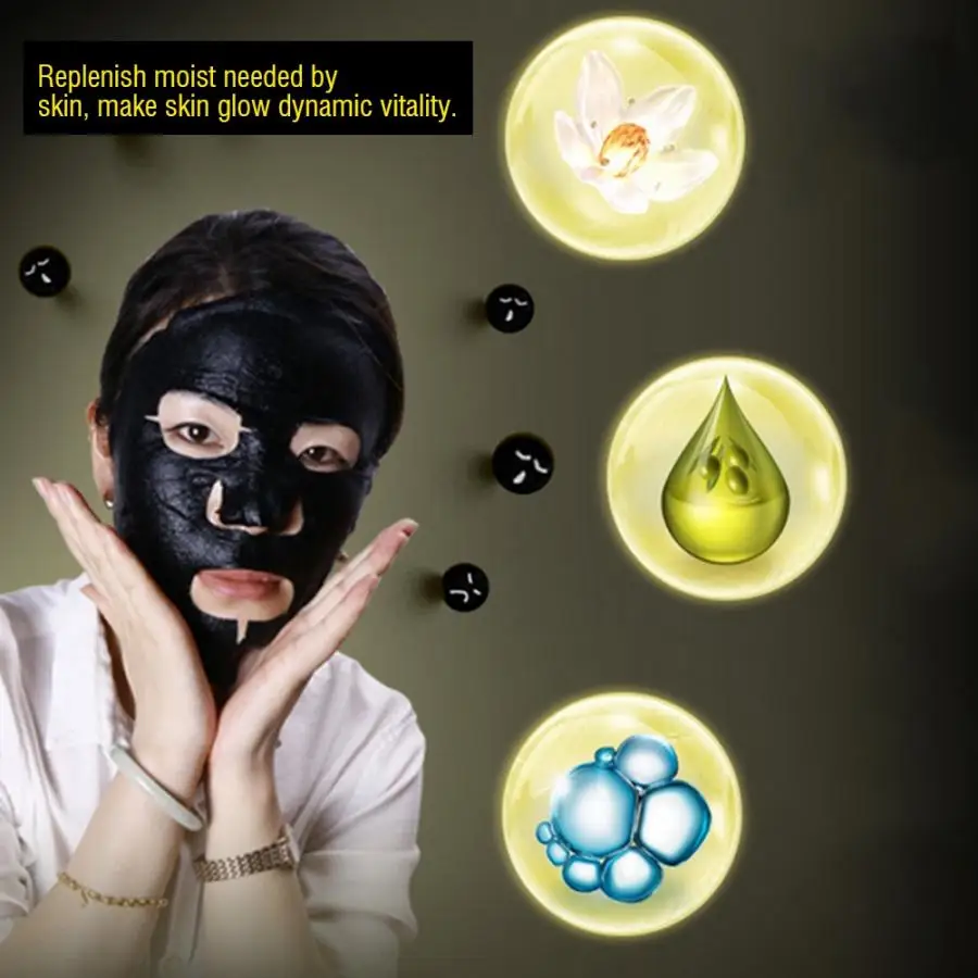 10 шт. Мужская и женская увлажняющая маска для лица удалить угри уход за кожей |