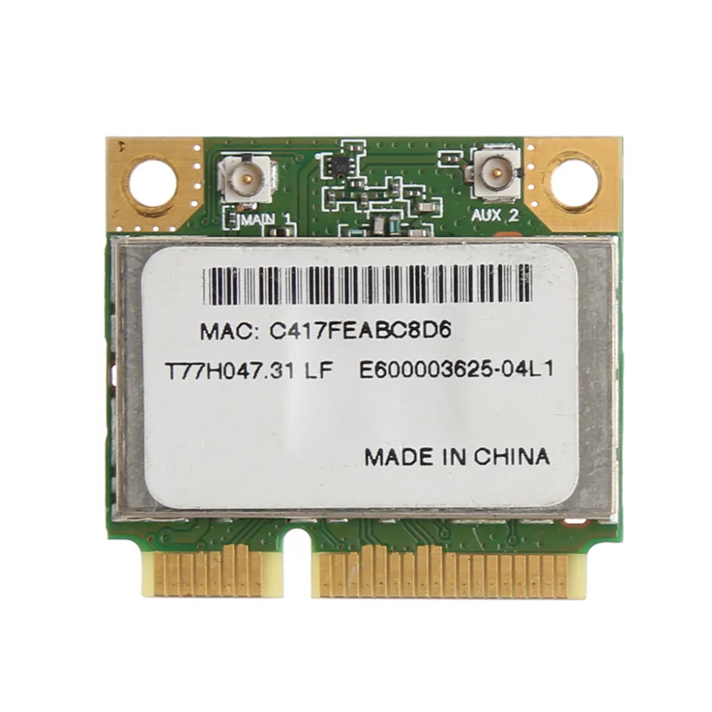 AR5B93 AR9283 мини PCI E беспроводной Wlan WiFi карта 300Mpbs для Atheros|Сетевые карты| |