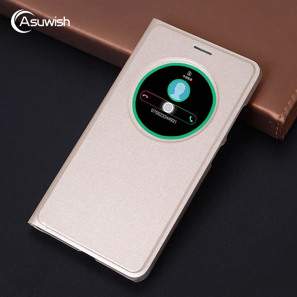 Откидная крышка Smart View кожаный чехол для телефона для Asus Zenfone 3 Laser Zenfone3 ZC551KL ZE520KL ZE552KL ZE 520KL 552KL 520 552 KL