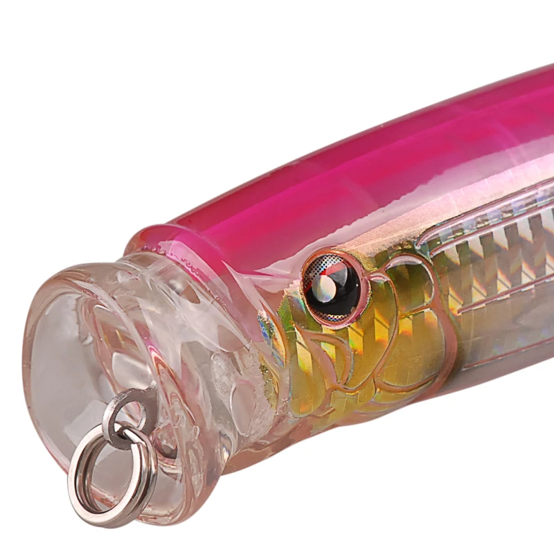 Умная приманка для ловли Поппера 150 мм 58 г VMC крючок Topwater Popper Приманки Isca