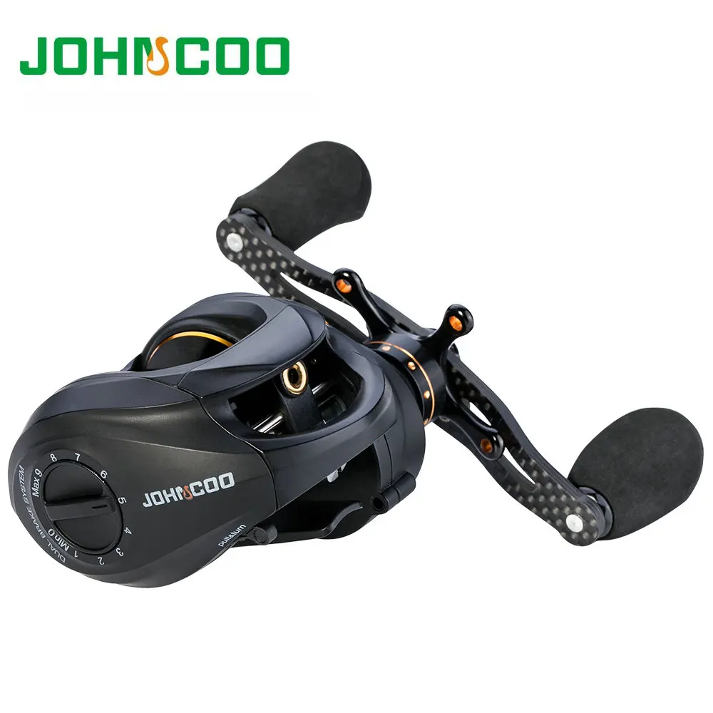 Рыболовная катушка из углеродного волокна 165 г две тормозные системы для заброса